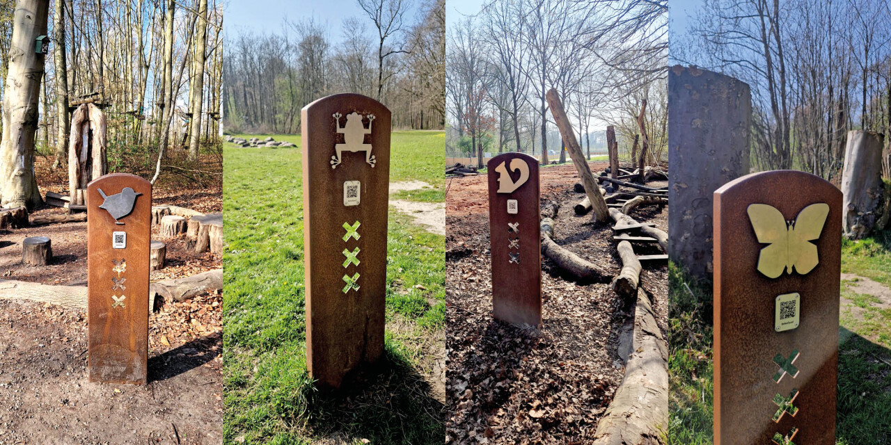 Infomatie borden Amsterdamse Bos